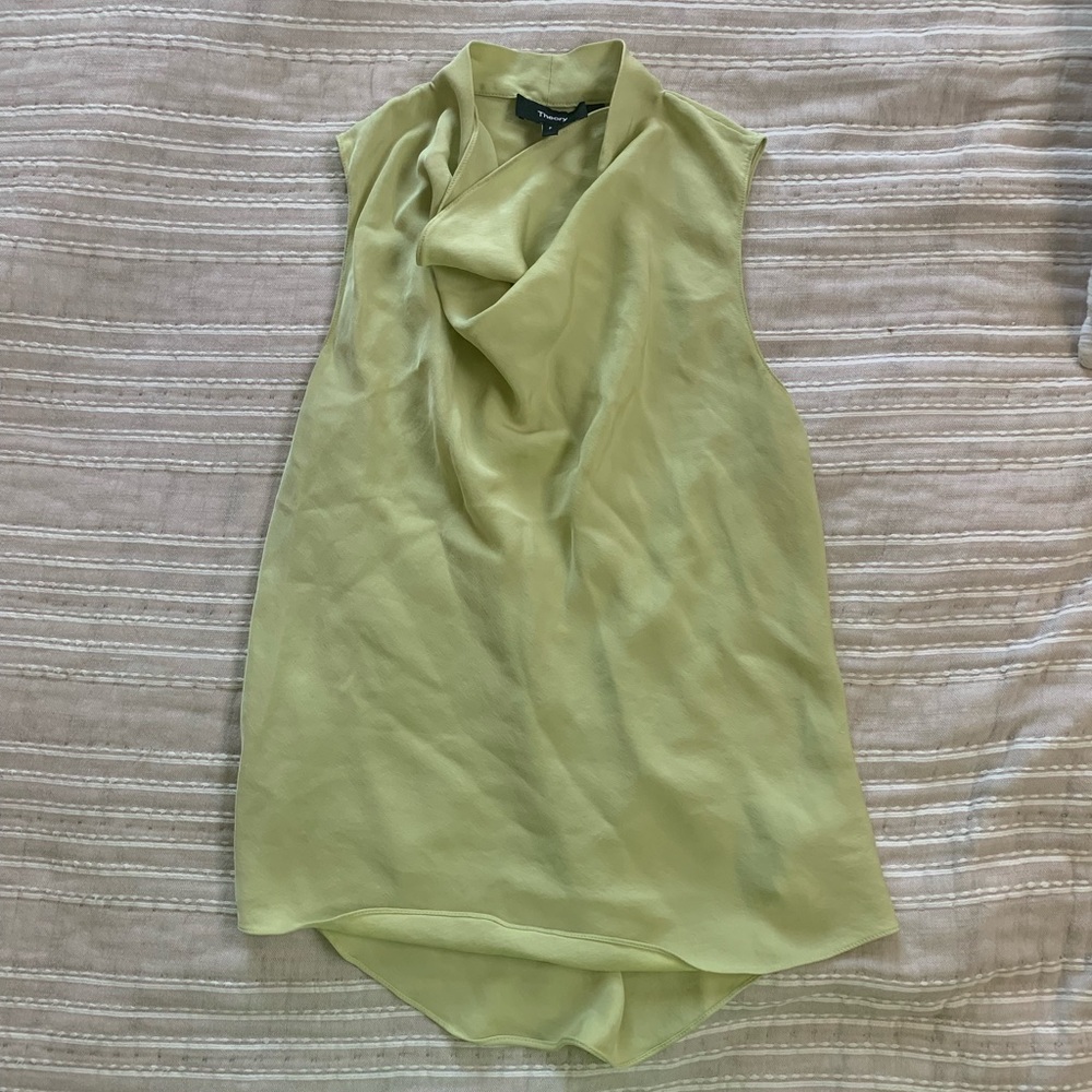 Theory silk like green too